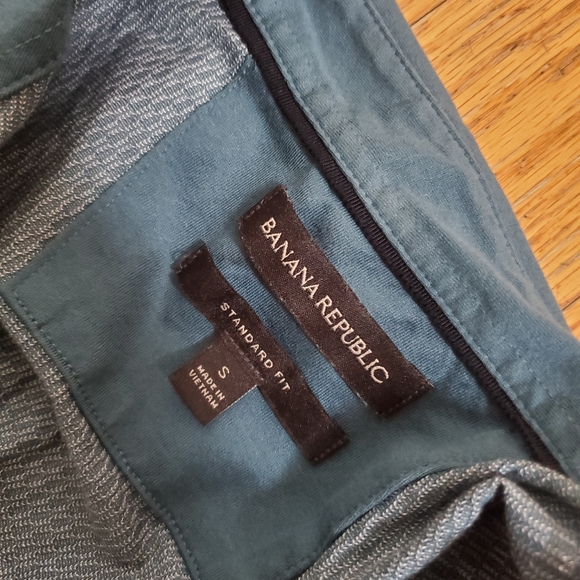 Banana Republic Patterned Polo Men S - Picture 3 of 6